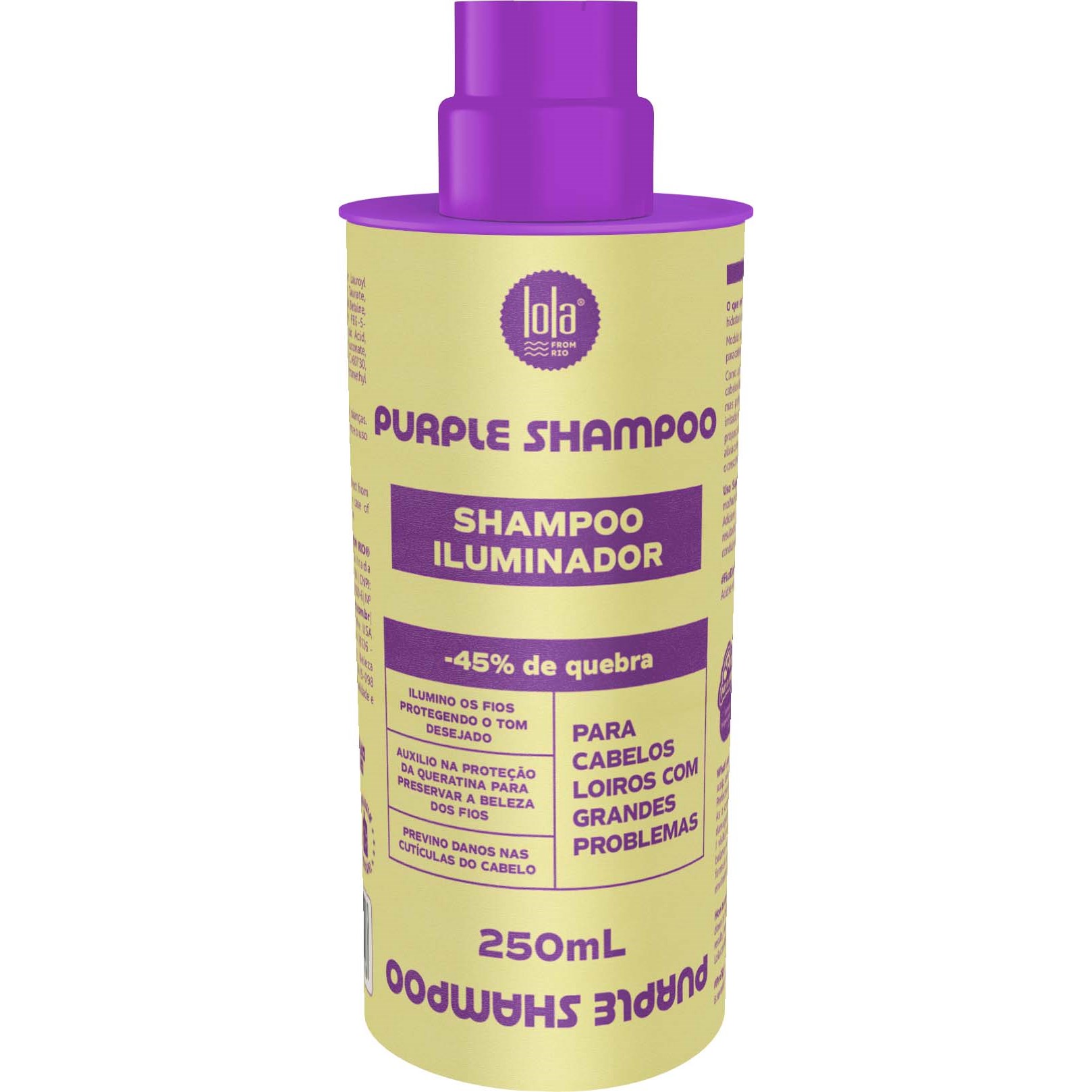 Lola from Rio Purple Shampoo Iluminador 250 ml
