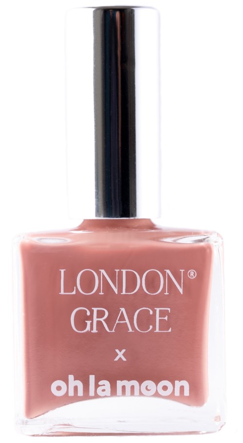 London Grace Crystal Collection Nail Polish Peach Moonstone