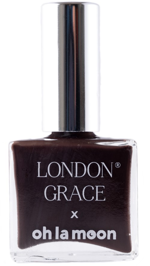 London Grace Crystal Collection Nail Polish Smokey Quartz