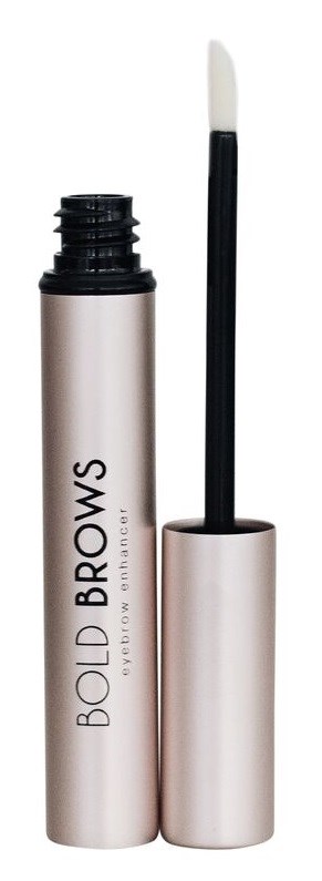 En bryngel i tube med påføringspensel utenfor, merket "Bold Brows."