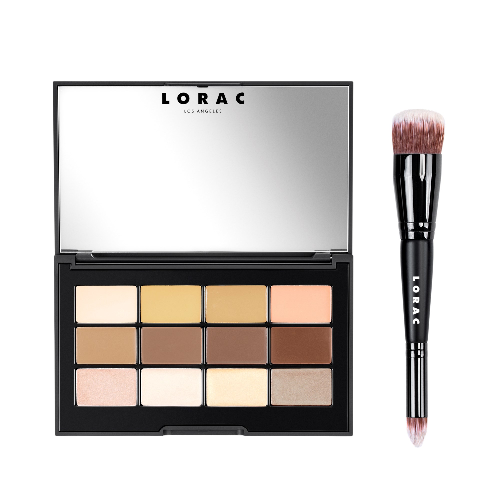 Bilde av Lorac Pro Conceal & Contour Palette & Makeup Brush