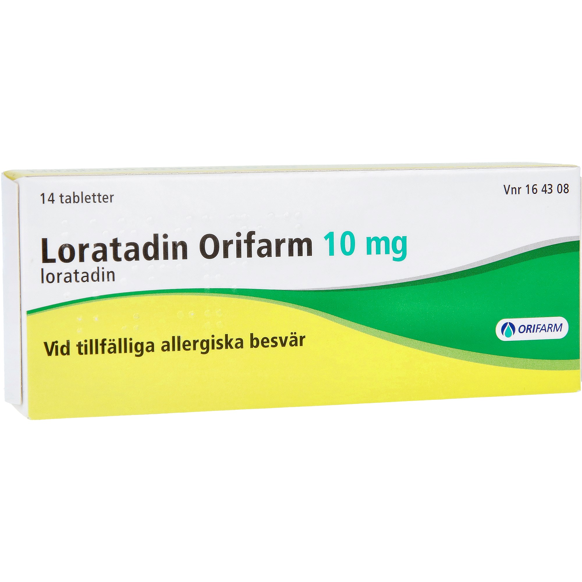 Loratadin Orifarm, tablett 10 mg 14 st