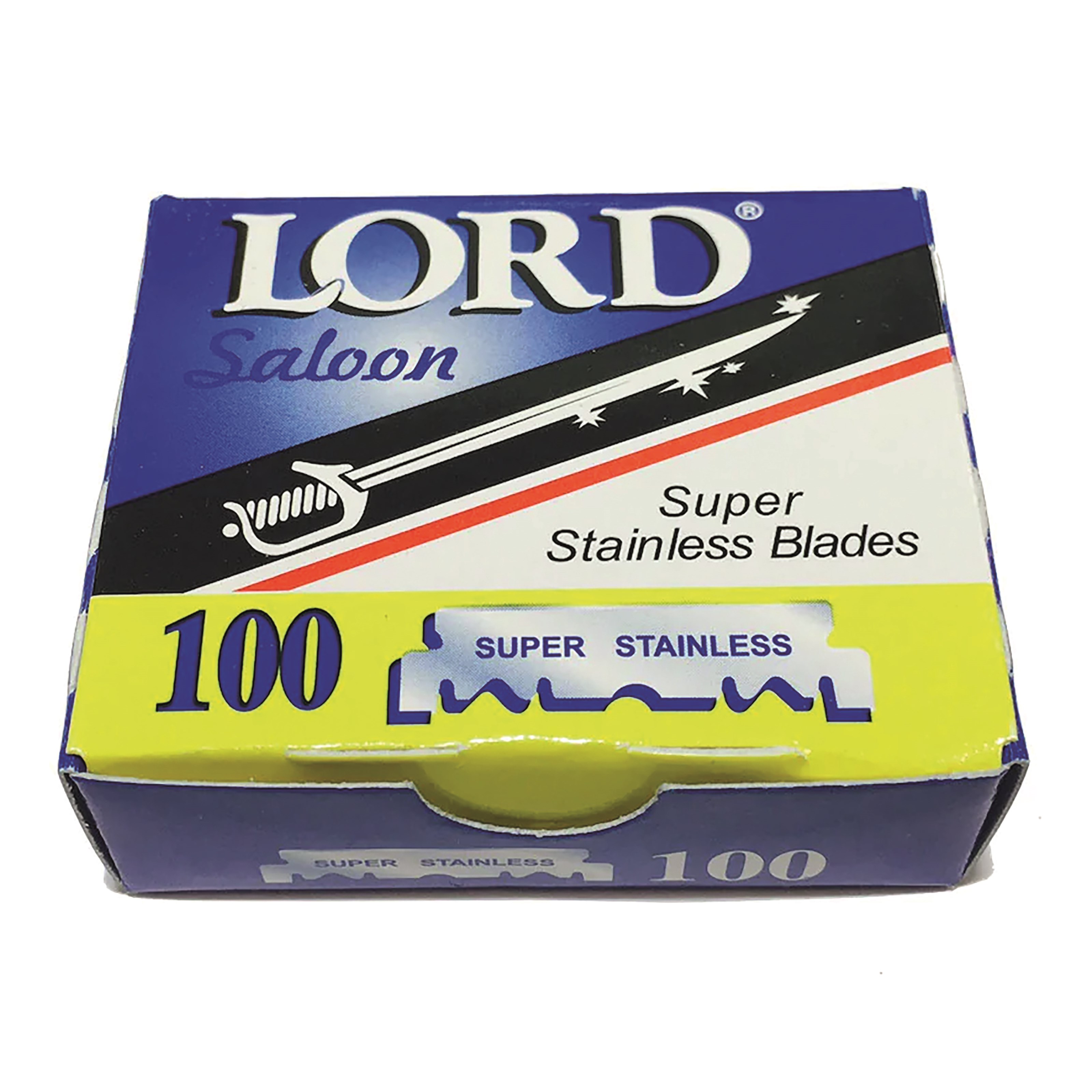 Läs mer om Lord Saloon Single Edge Razor Blades 100-Pack 100 st