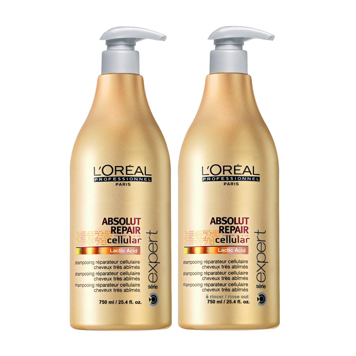 L'Oréal Professionnel Absolut Repair Loreal 750ml+750ml | lyko.com
