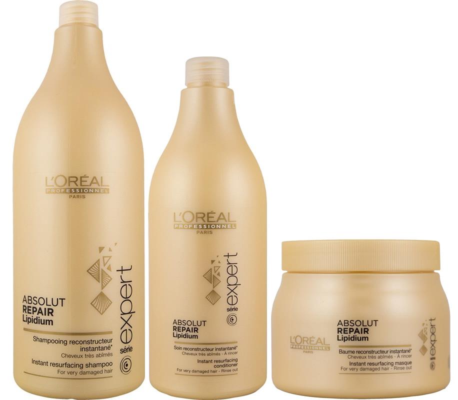 L'Oréal Professionnel Absolut Repair Lipidium Loreal XXL Trio | lyko.com