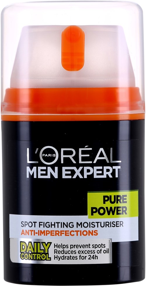 loreal pure power moisturiser