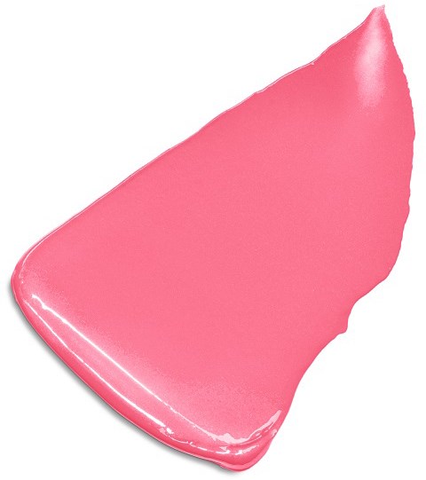 Ein pinker Make-up-Schwamm mit runder Unterseite und Spitze, zum Auftragen von Kosmetik.