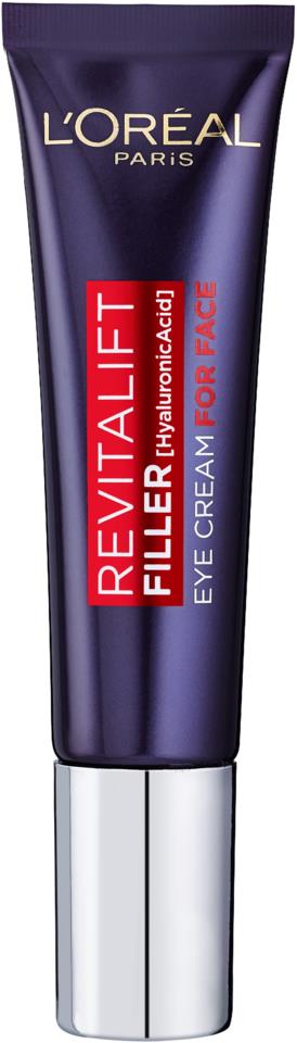 L'Oréal Paris  Filler [+HA] Eye Cream For face  30 ml