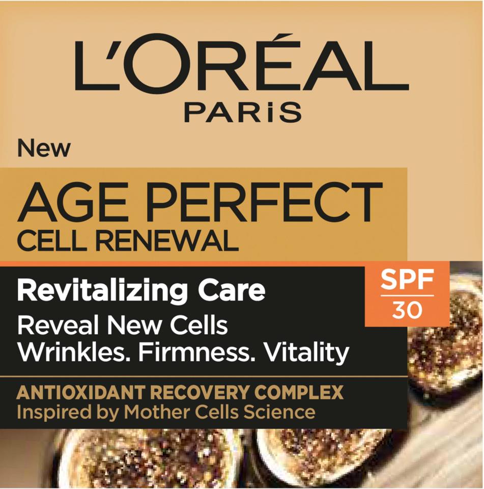L'Oréal Paris Age Perfect Cell Renewal Day Cream SPF 30  50 ml