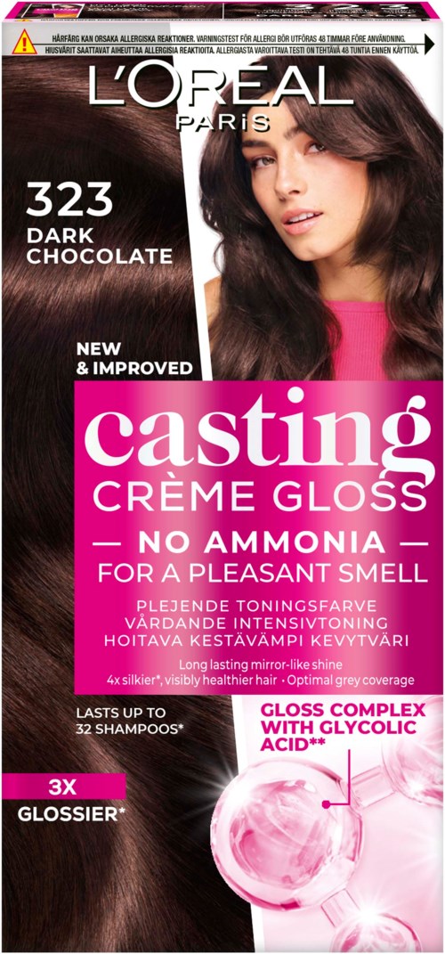 Loreal Paris Casting Crème Gloss 323 Dark Chocolate