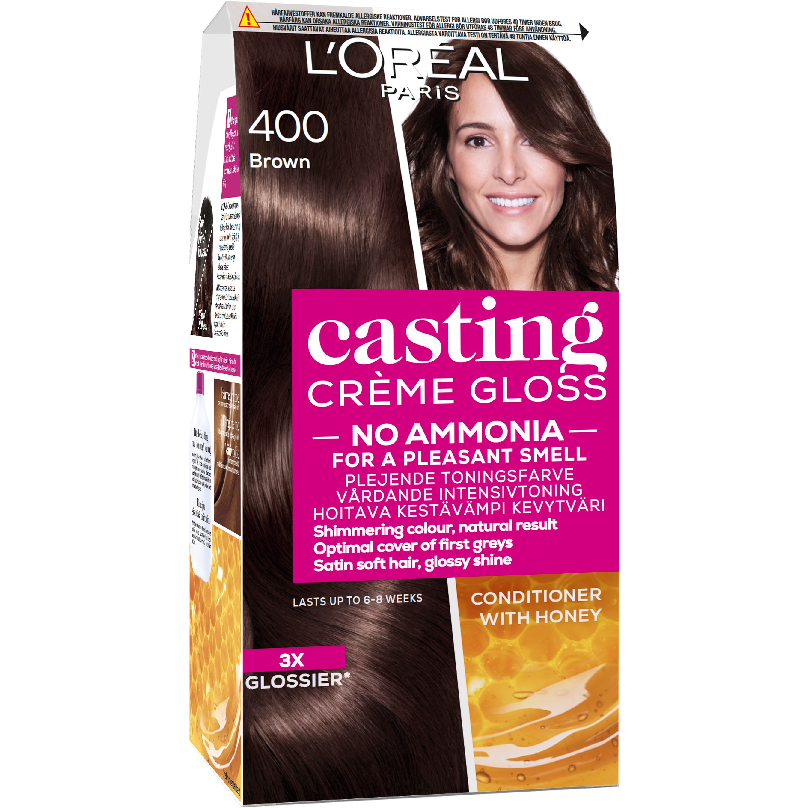 Läs mer om Loreal Paris Casting Crème Gloss 400 Brown