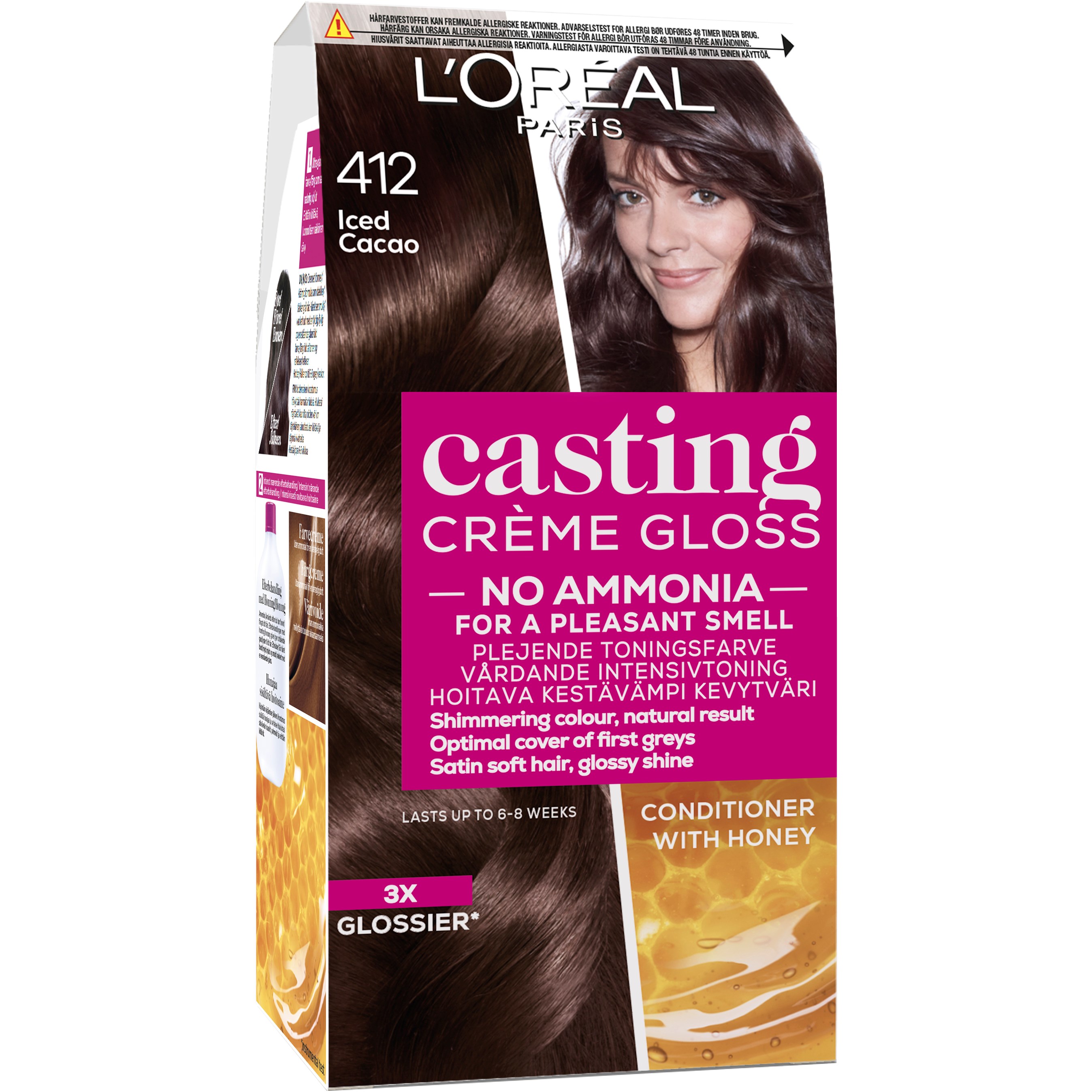 Läs mer om Loreal Paris Casting Crème Gloss 412 Iced Cacao