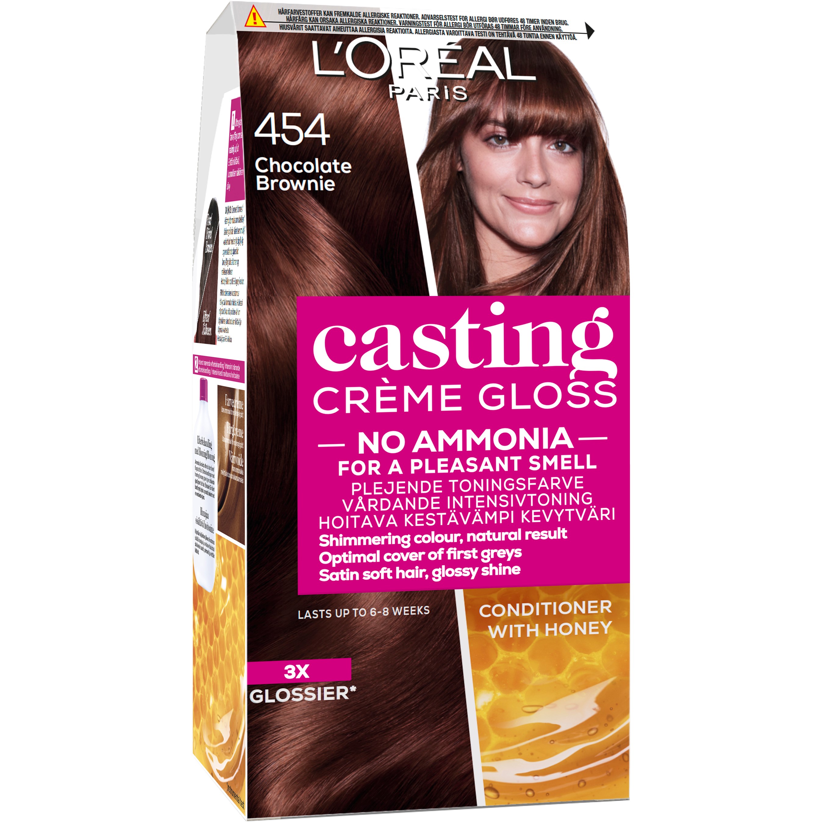Фото - Фарба для волосся LOreal L'Oréal Paris Casting Crème Gloss Conditioning Color 454 Czekolad 