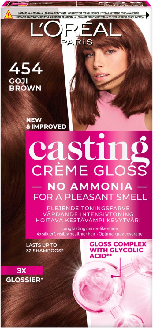 Loreal Paris Casting Crème Gloss 454 Goji Brown