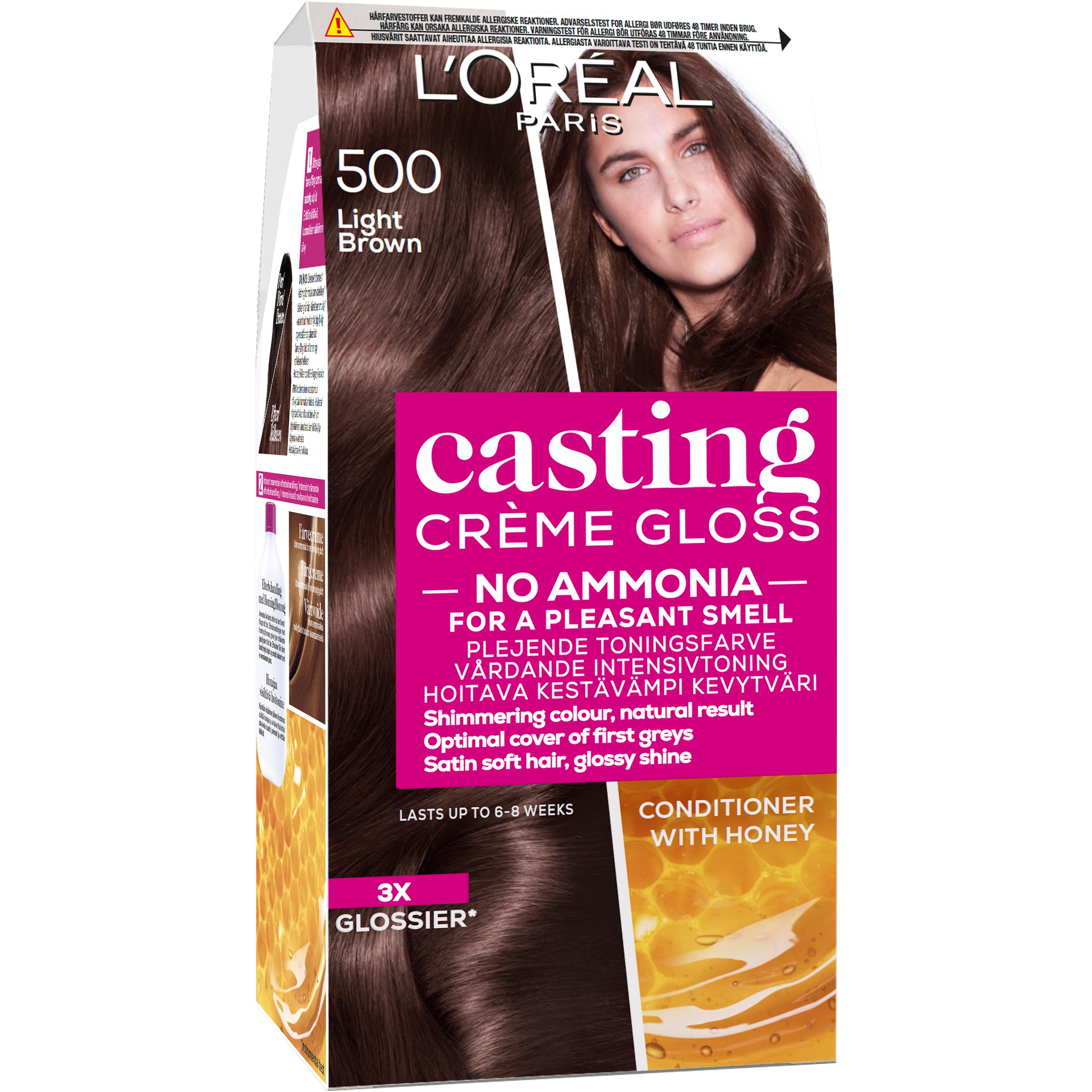 Läs mer om Loreal Paris Casting Crème Gloss 500 Light Brown