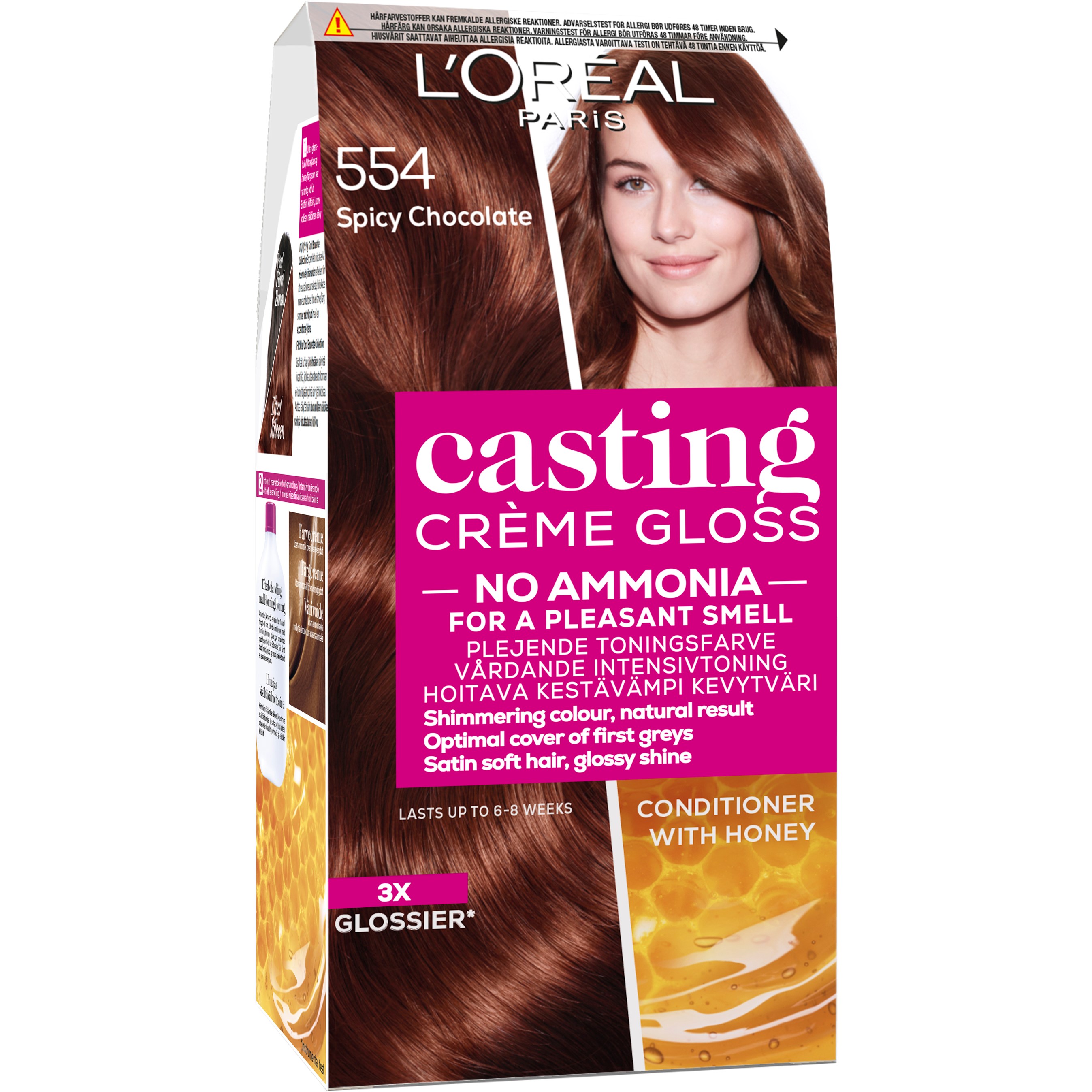 Läs mer om Loreal Paris Casting Crème Gloss 554 Spicy Chocolate