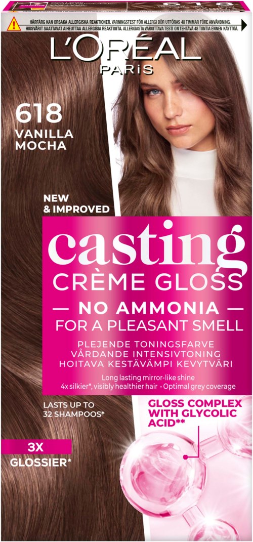 Loreal Paris Casting Crème Gloss 618 Vanilla Mocha