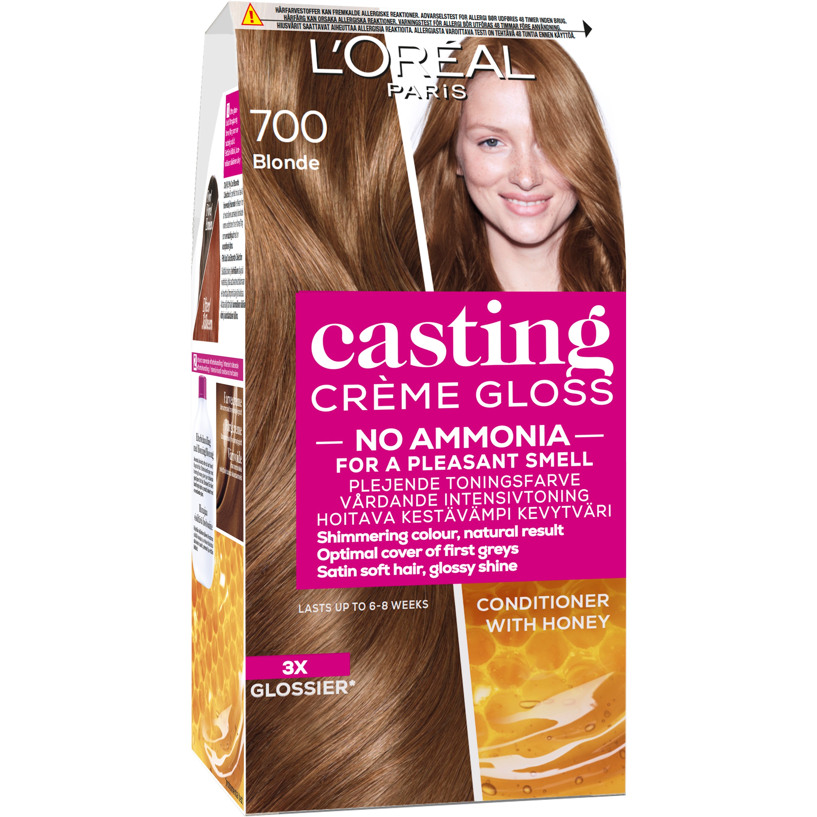Läs mer om Loreal Paris Casting Crème Gloss 700 Blonde
