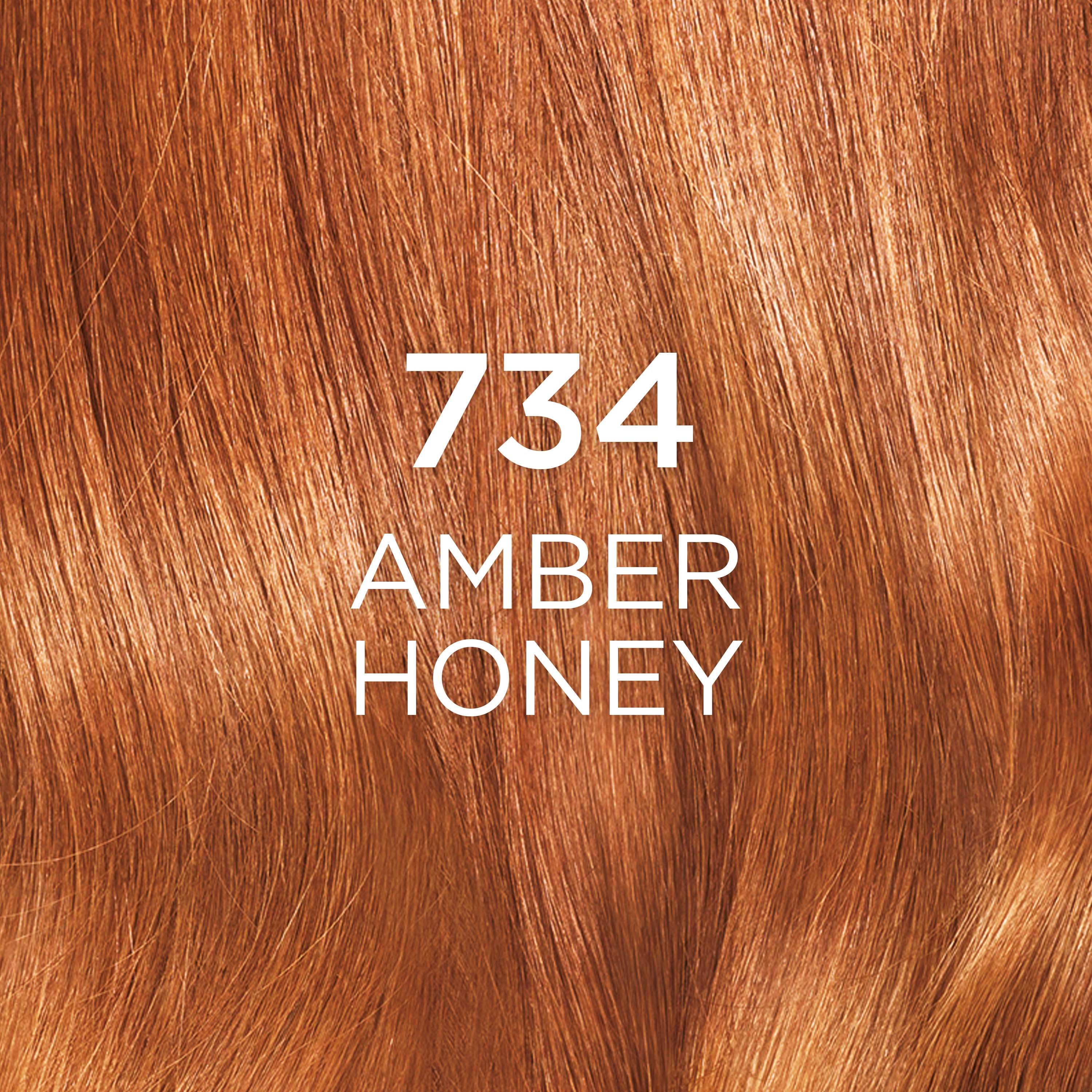 L'Oréal Paris Casting Crème Gloss Semi-permanent Coloration 734 Amber (obrázok 9)