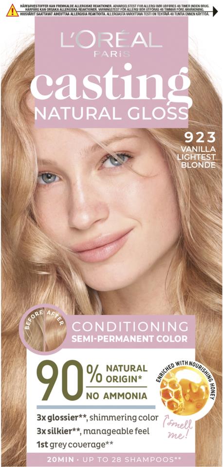 L'Oréal Paris Casting Creme Natural Gloss Vanilla Lightest Blonde