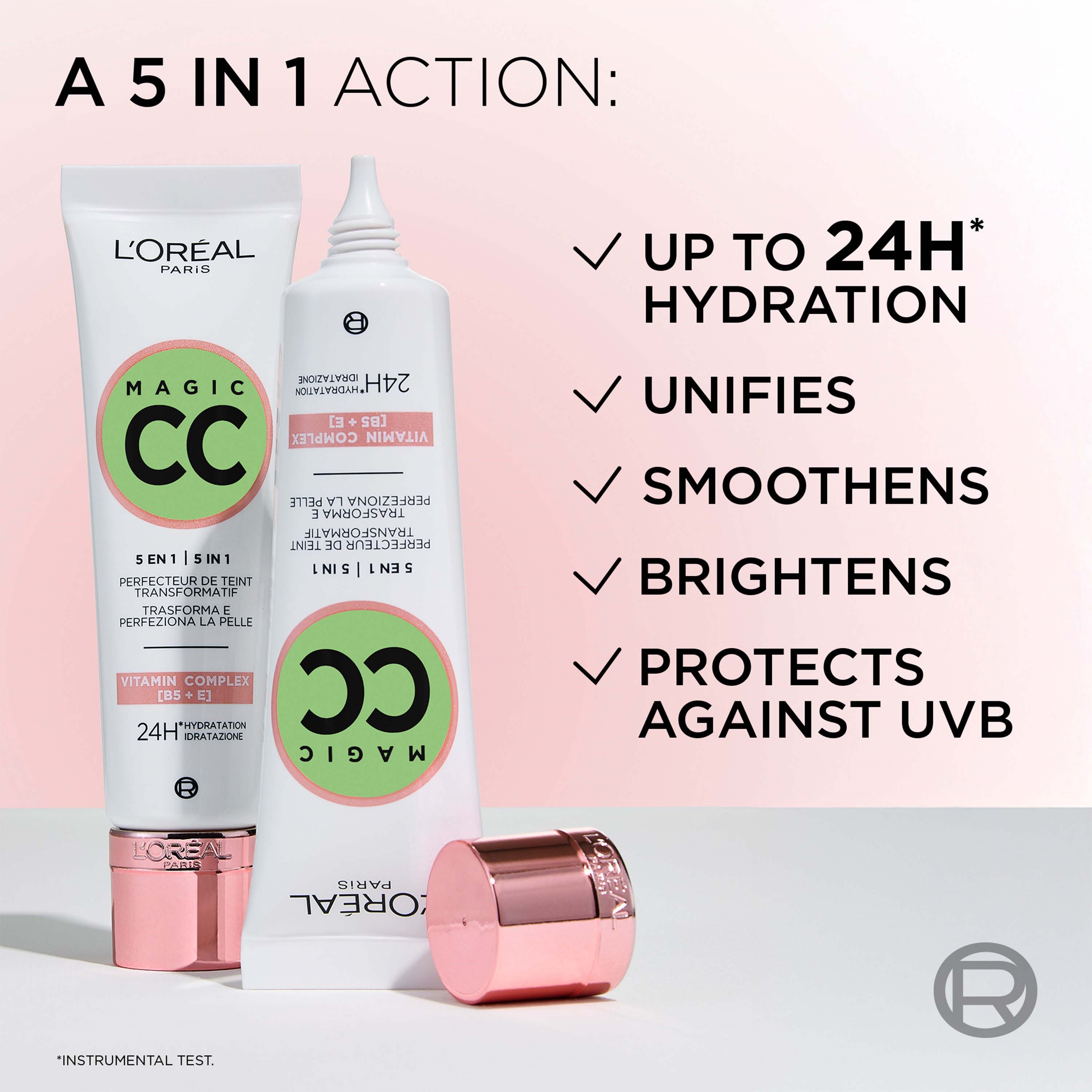 L'Oréal Paris Magic CC 5 in 1 Anti-Redness Skin Enhancer Anti Redness (obrázok 3)