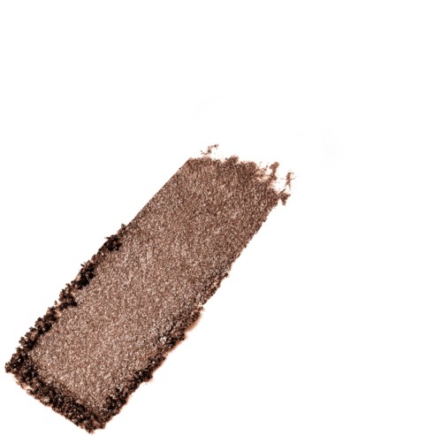A brown eyeshadow swatch in rectangular shape with a shimmer finish.