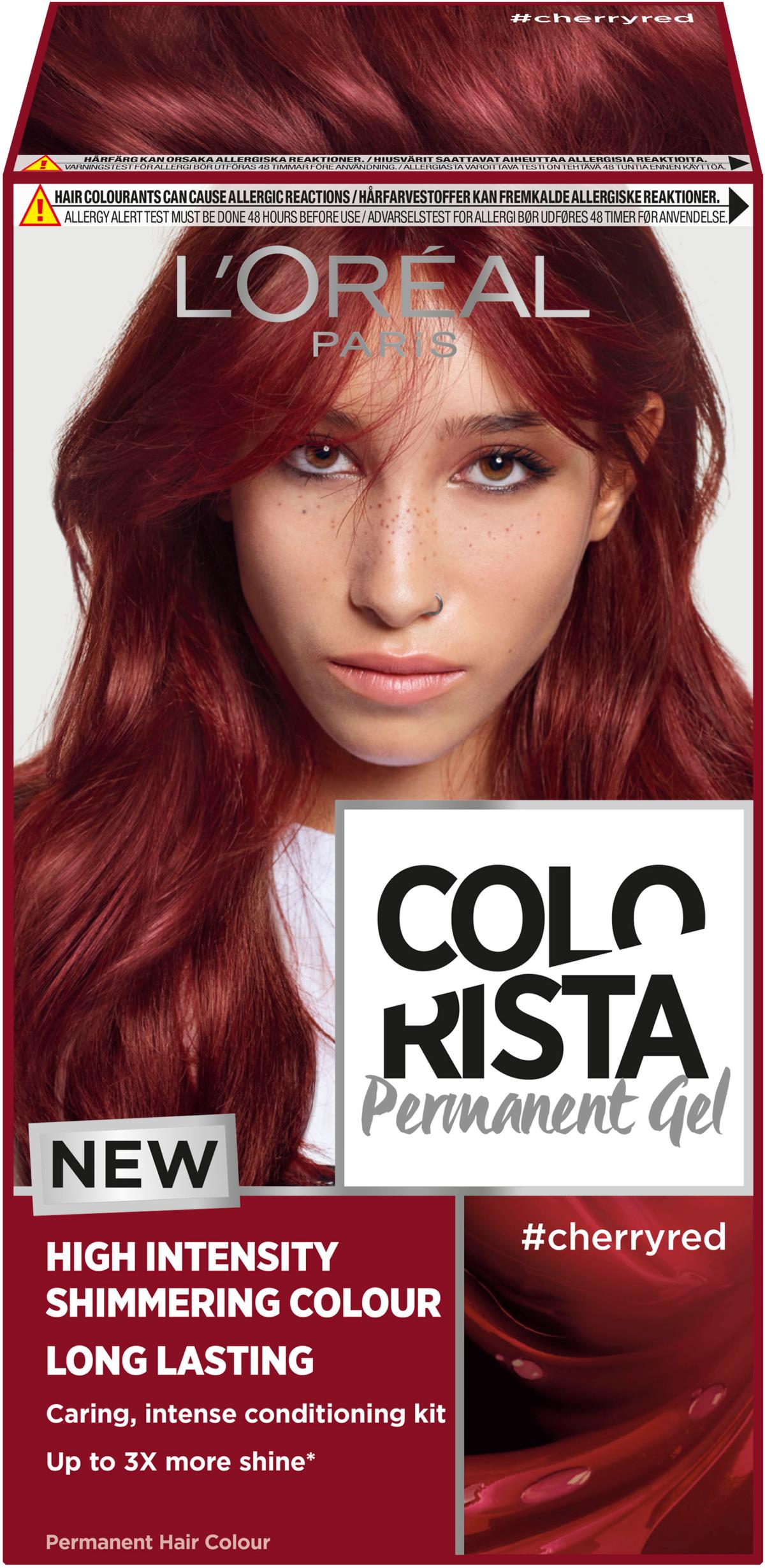 Loreal Paris Colorista Permanent Gel Cherry Red | lyko.com