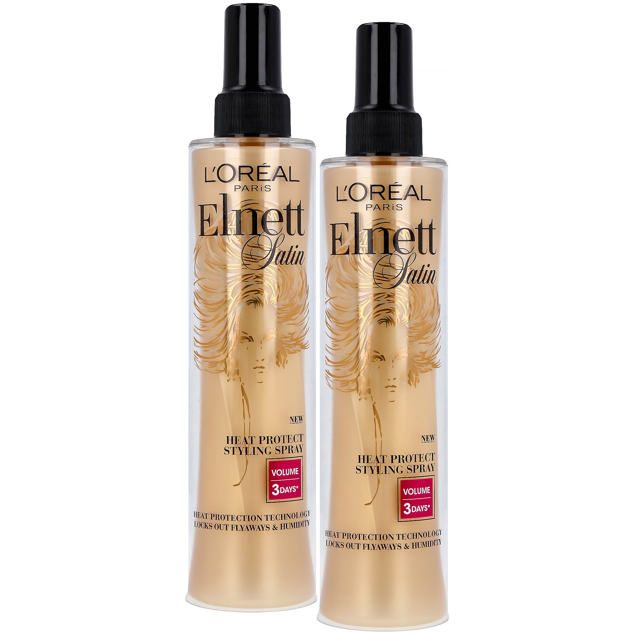 L'Oréal Paris Elnett Heat Protection Styling Spray Duo