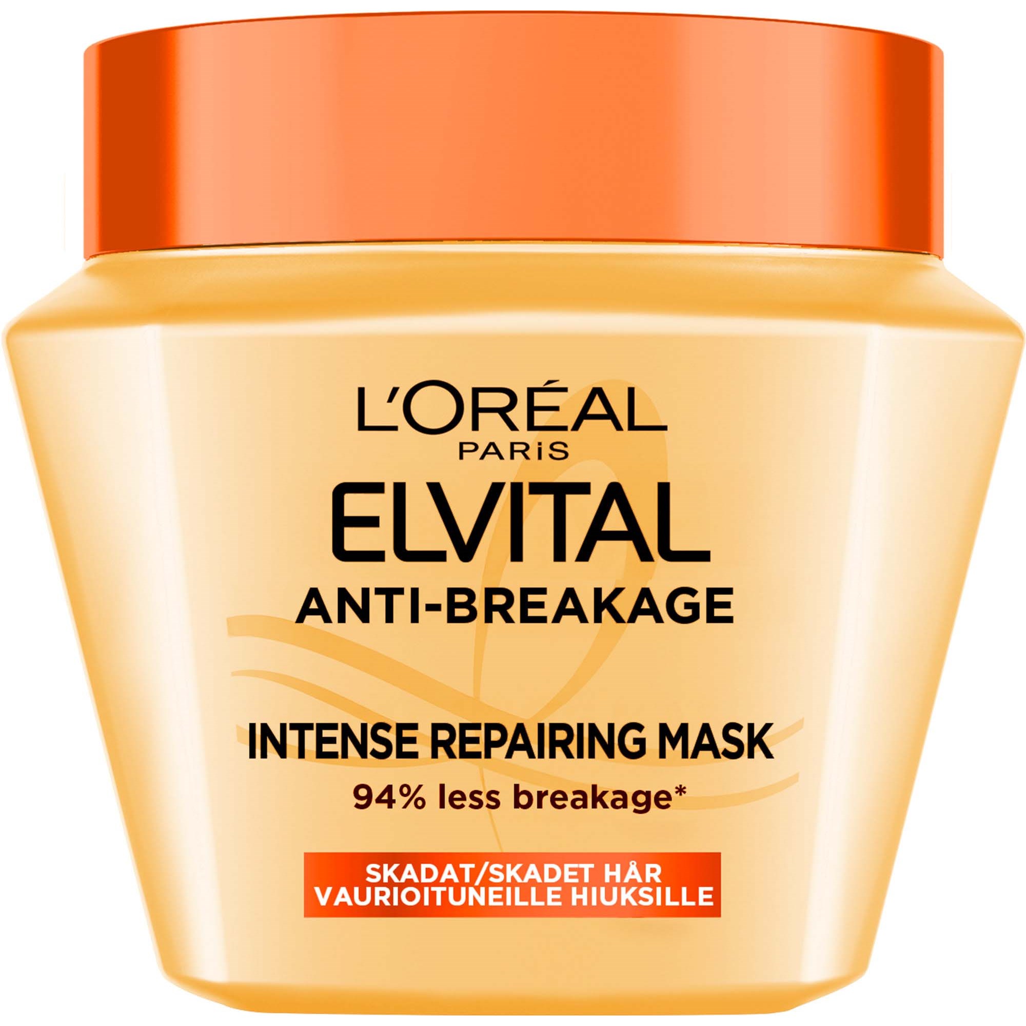 Loreal Paris Elvital Anti-Breakage Hair Mask 300 ml billede