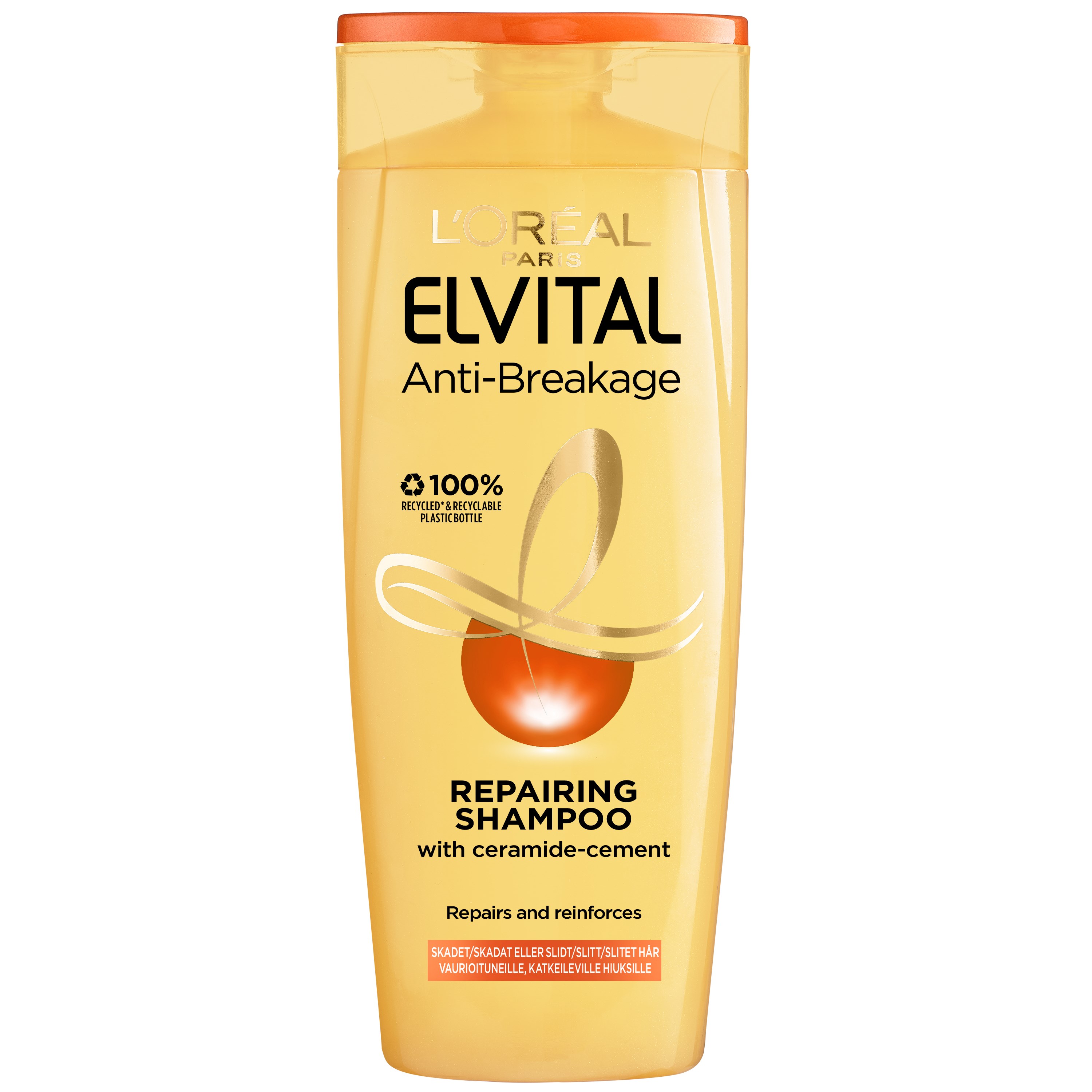 Läs mer om Loreal Paris Elvital Anti-Breakage Repairing Shampoo 250 ml