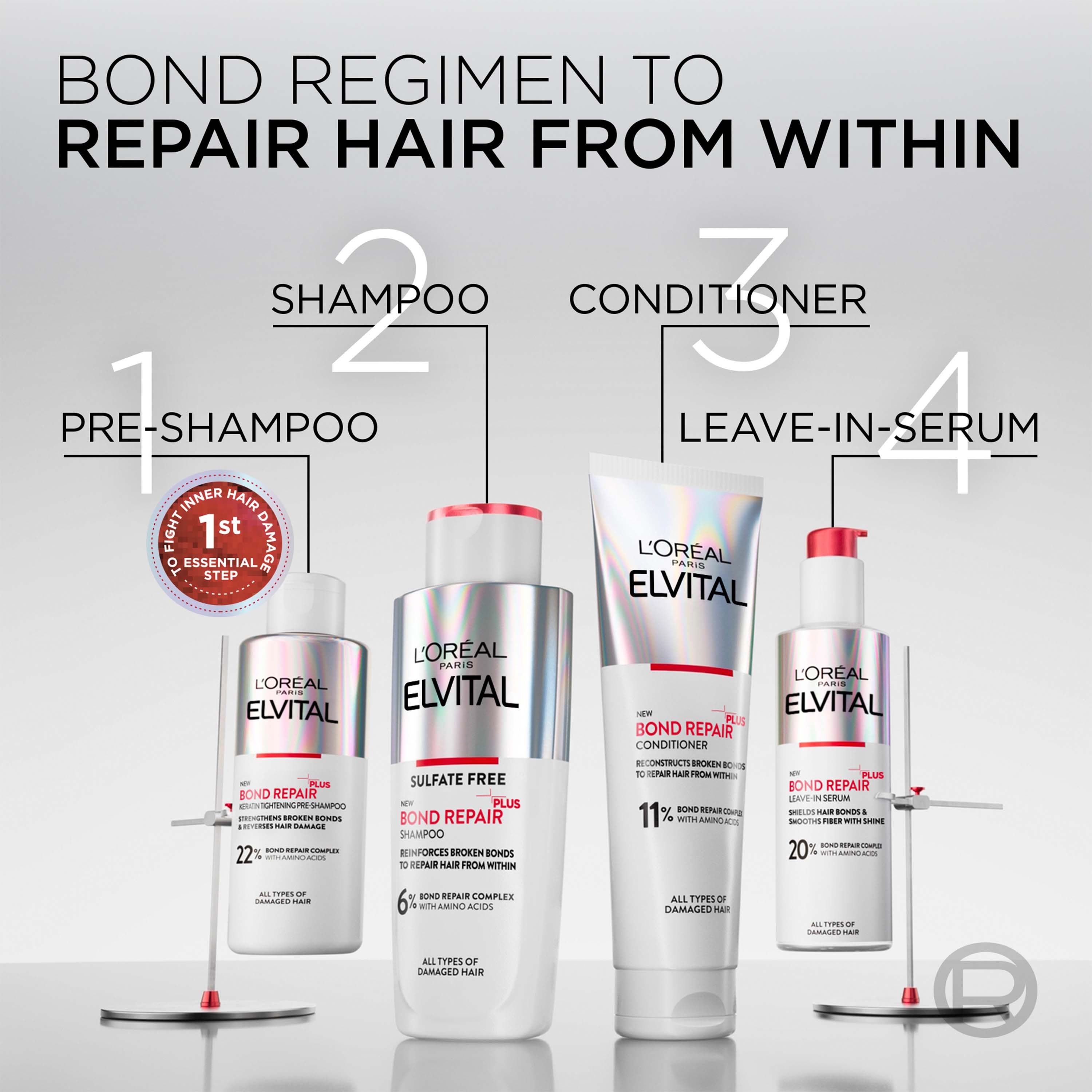 L'Oréal Paris Elvital Bond Repair Rescue Pre-Shampoo - pre-szampon nap (obrázok 9)