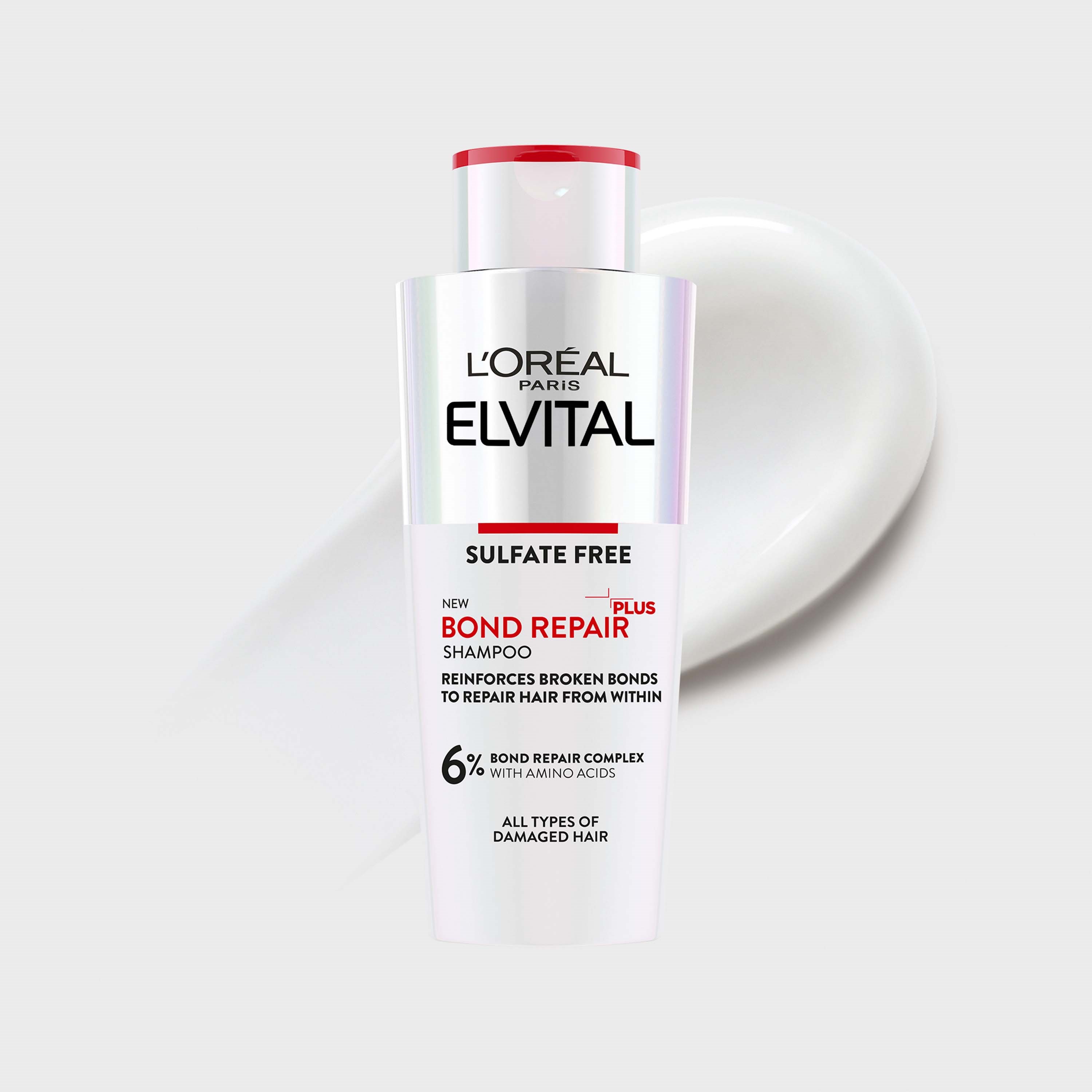 L'Oréal Paris Elvital Bond Repair Shampoo - odbudowujący szampon do wł (obrázok 3)