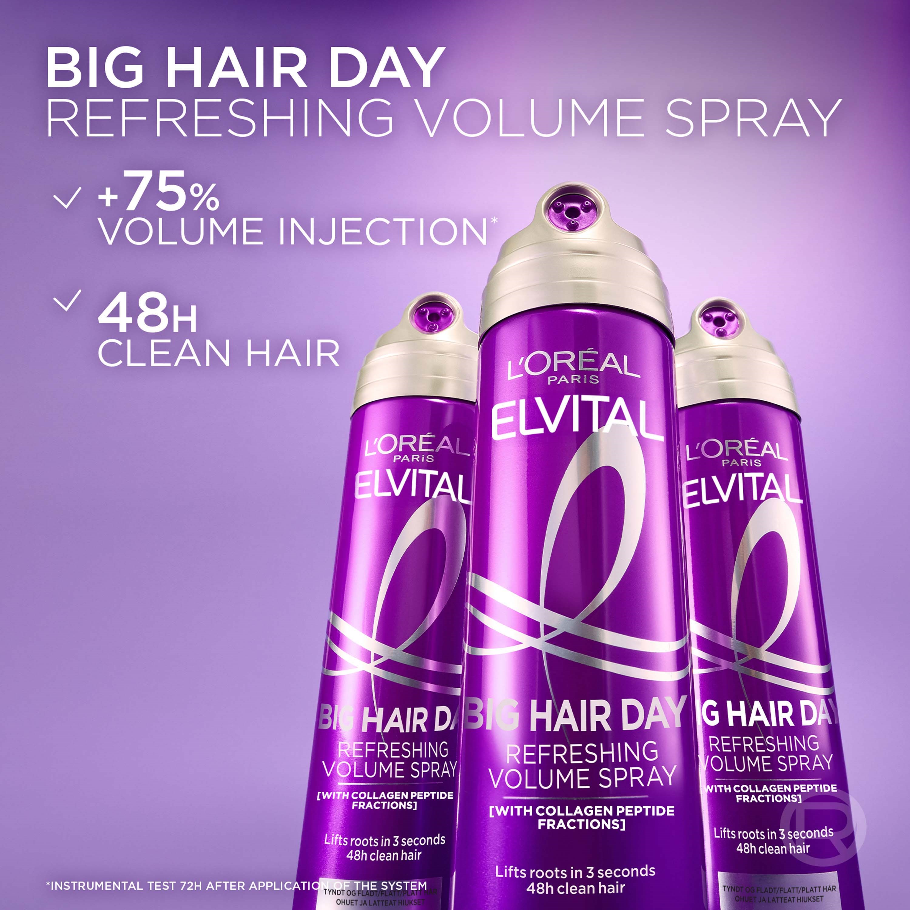 L'Oréal Paris Elvital Collagen Lifter Big Hair Day Refreshing Volume S (obrázok 3)