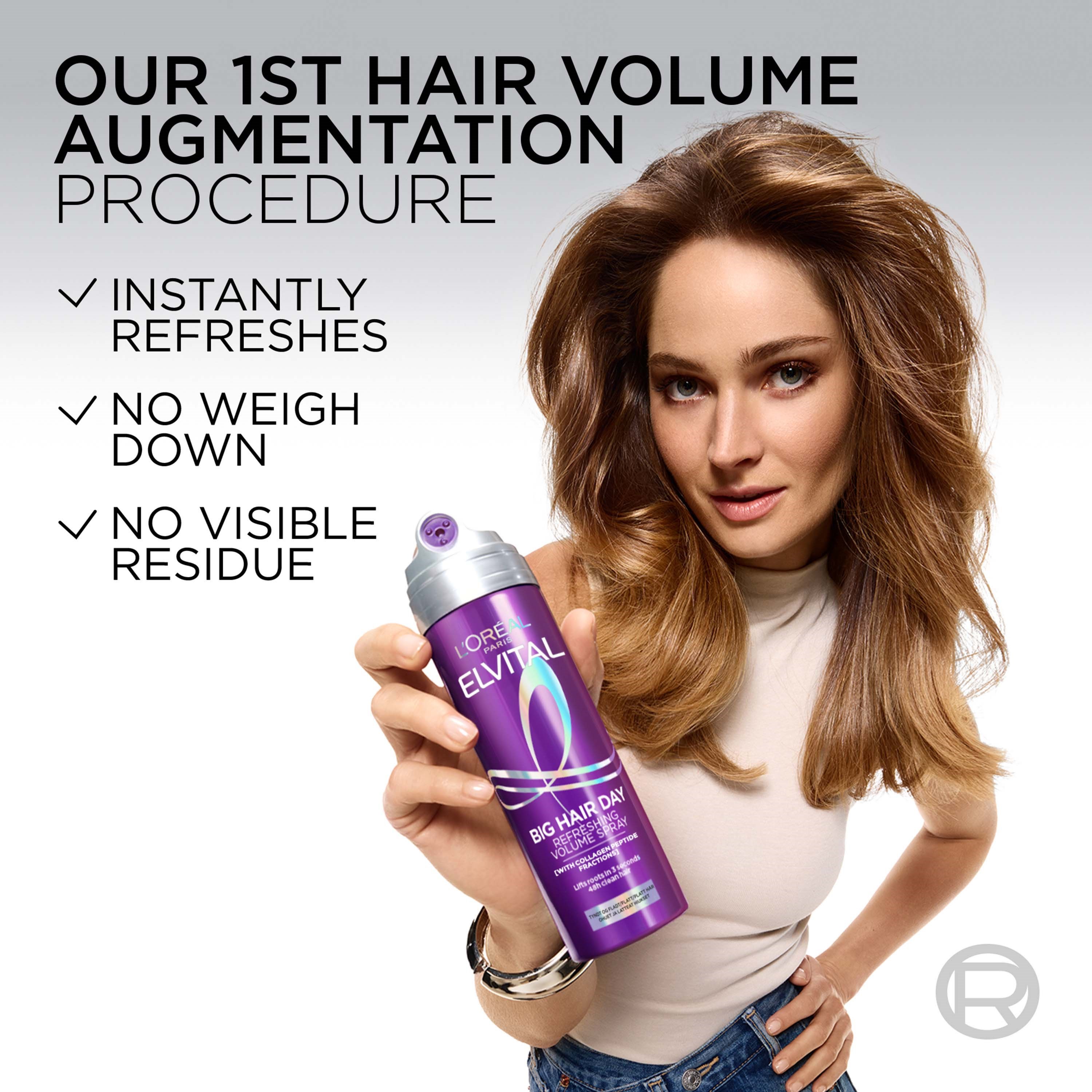 L'Oréal Paris Elvital Collagen Lifter Big Hair Day Refreshing Volume S (obrázok 8)