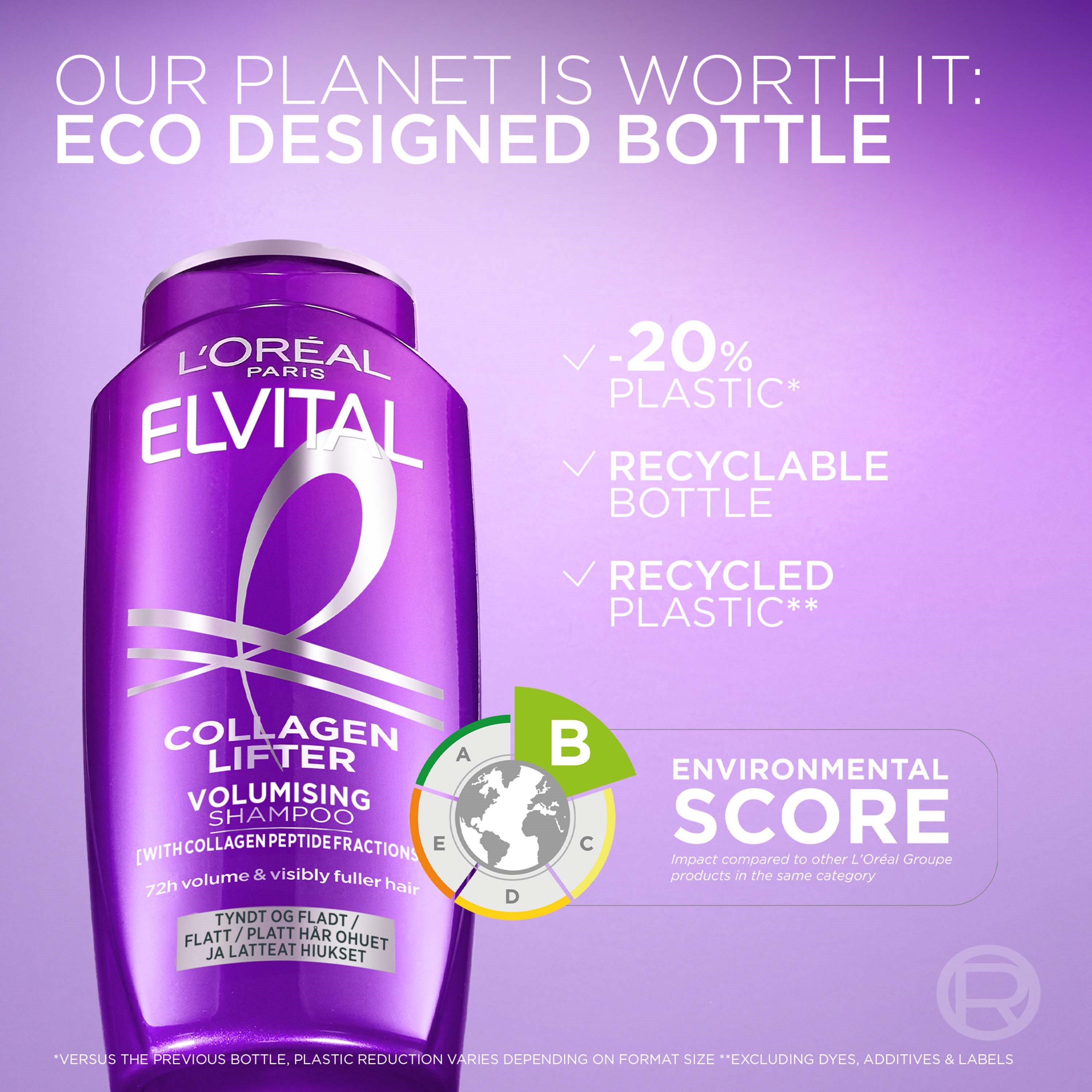 L'Oréal Paris Elvital Collagen Lifter Shampoo 400 ml (obrázok 11)