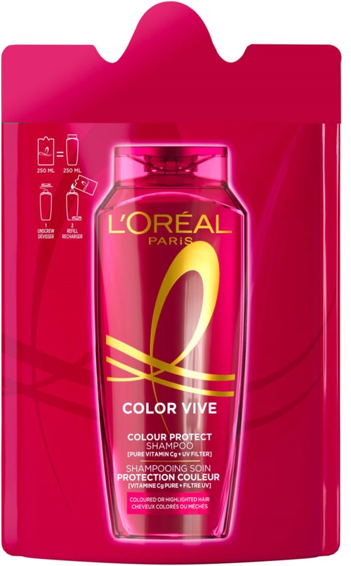 Loreal Paris Loreal Paris Elvital Color Vive Colour Protect Shampoo Refill 250 ml