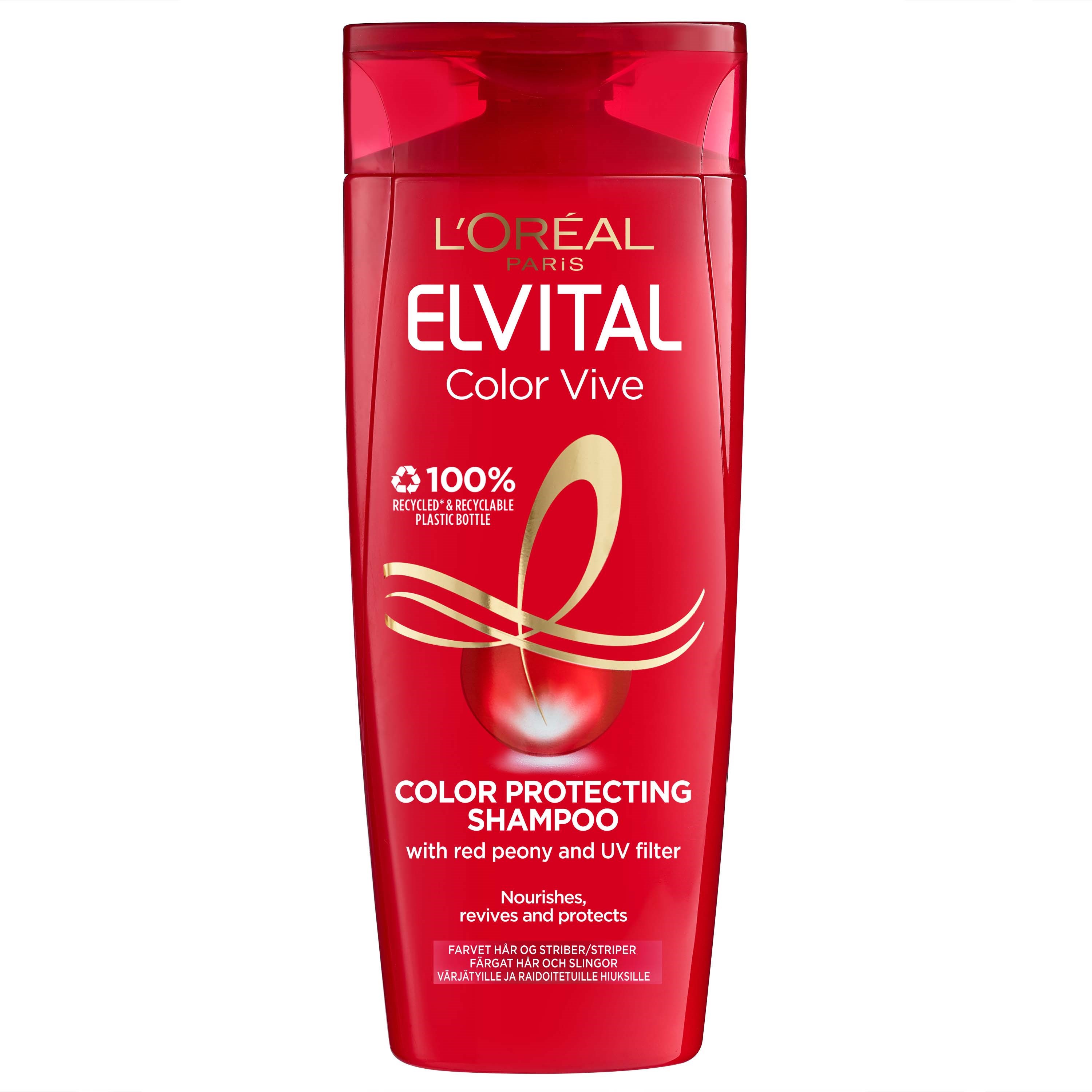 Läs mer om Loreal Paris Elvital Color-Vive Shampoo 250 ml