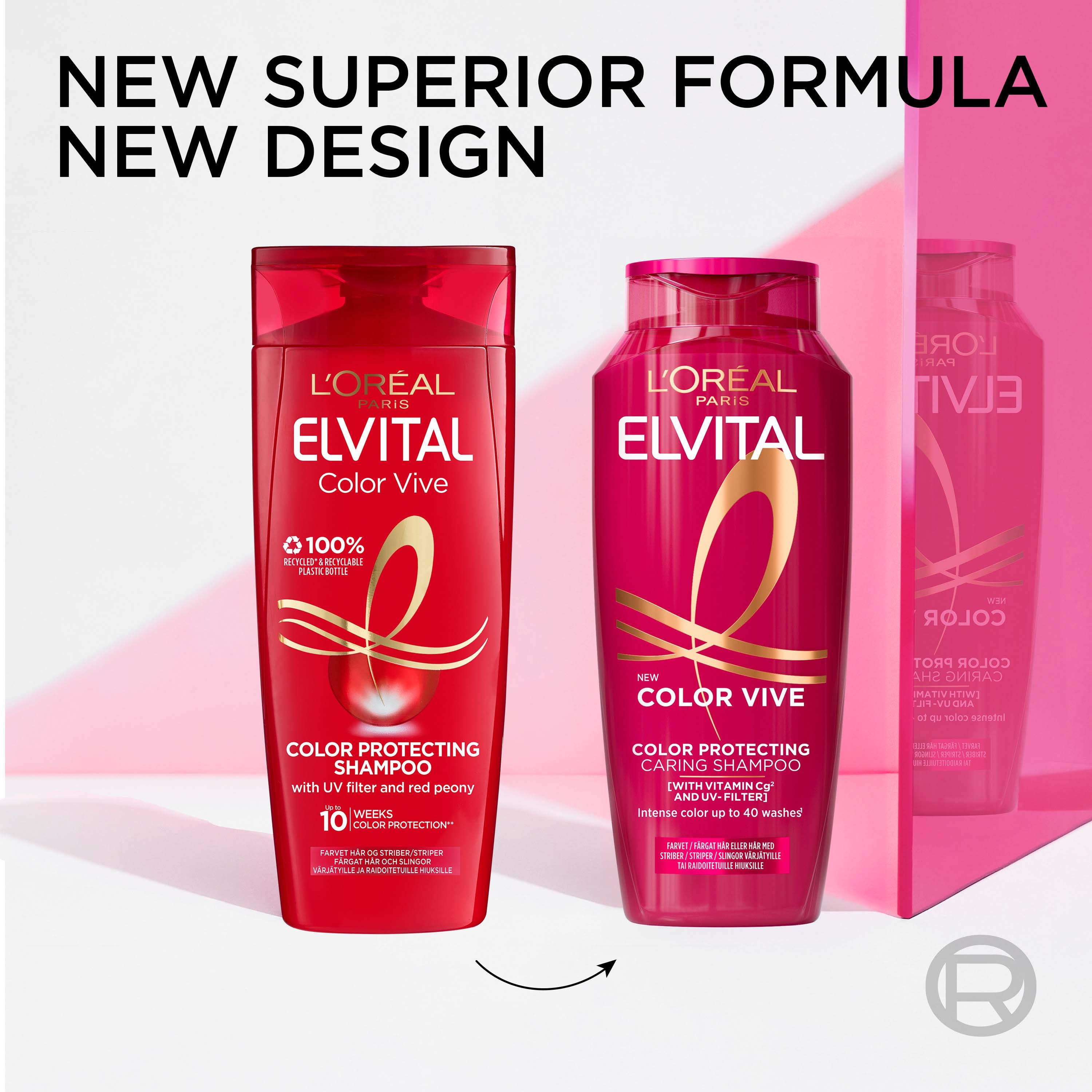 L'Oréal Paris Elvital Color Vive Shampoo 250 ml (obrázok 3)