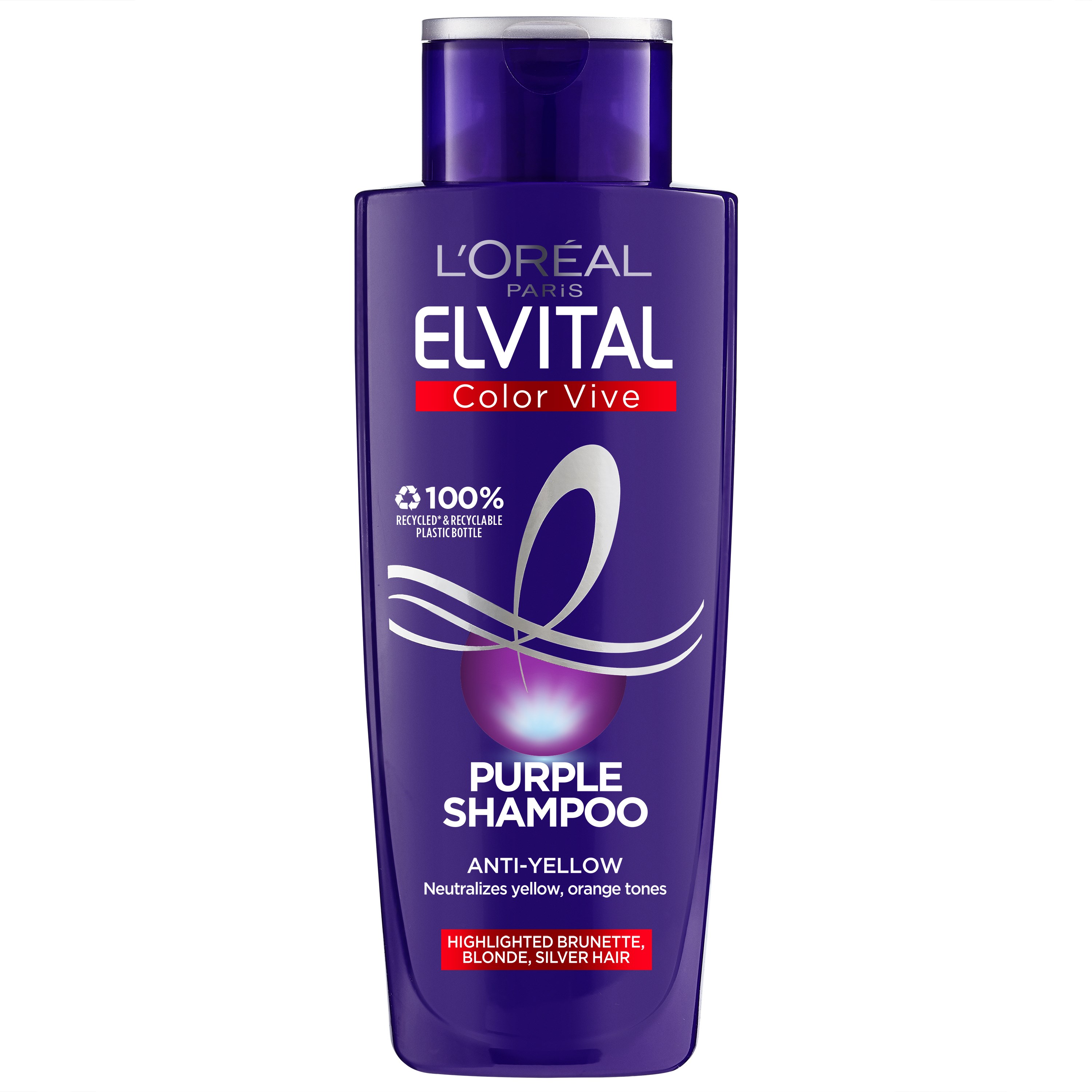 Läs mer om Loreal Paris Elvital Color Vive Silver Shampoo 200 ml