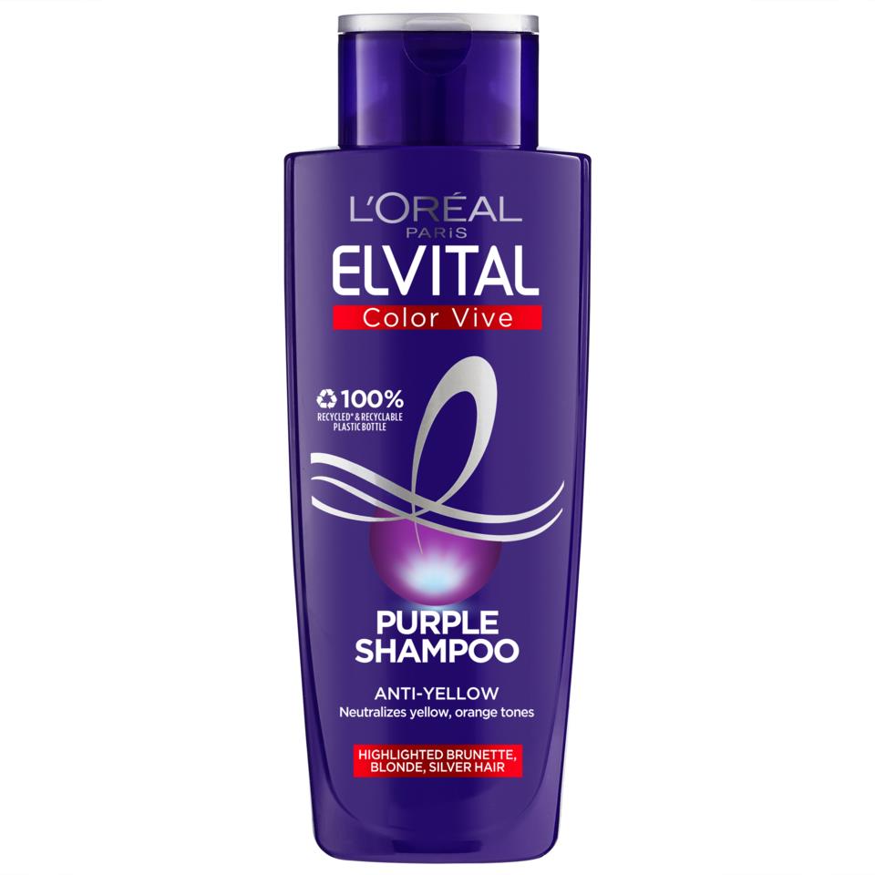 Loreal Paris Elvital Color Vive Silver Shampoo 200ml