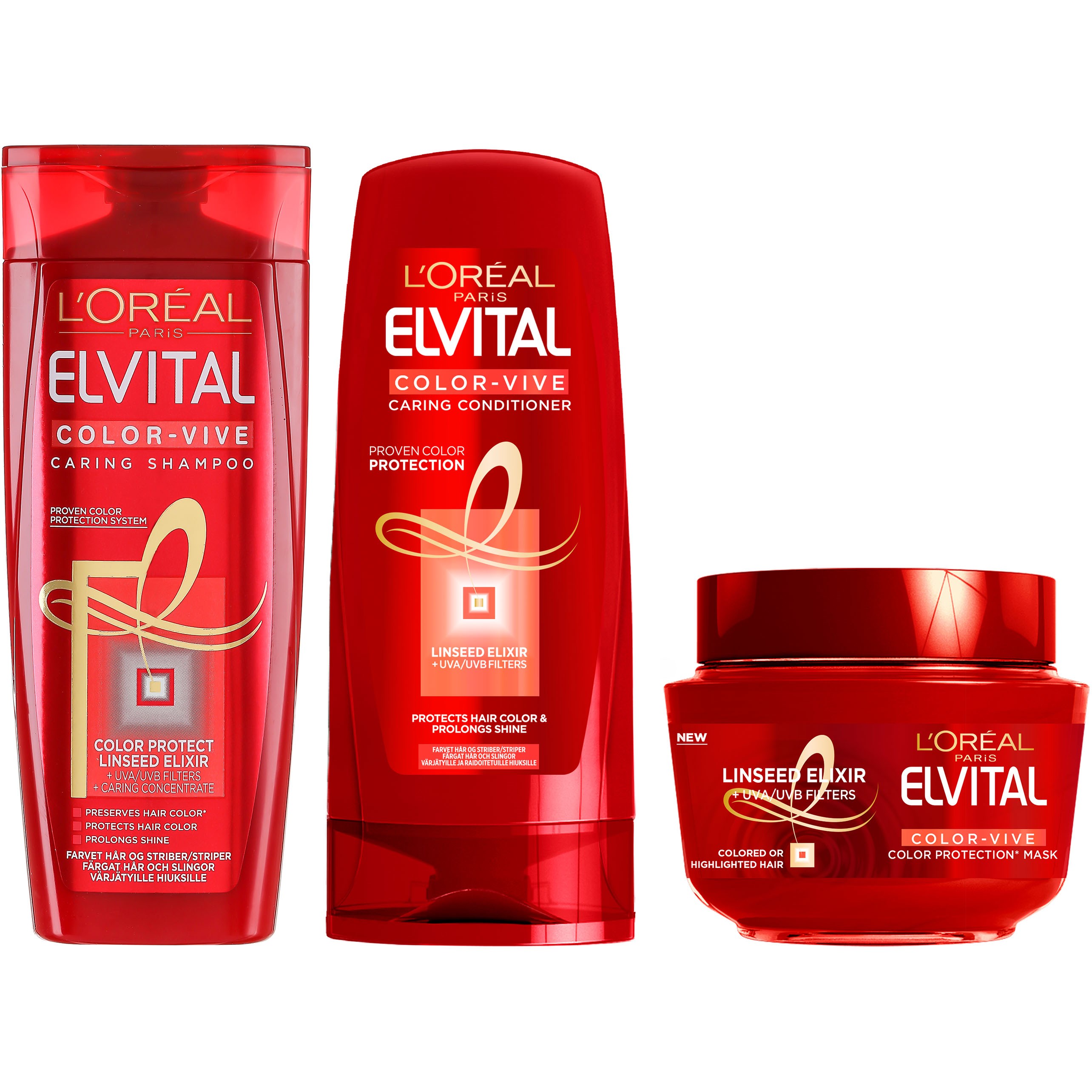 Loreal Paris Elvital Color Vive Trio