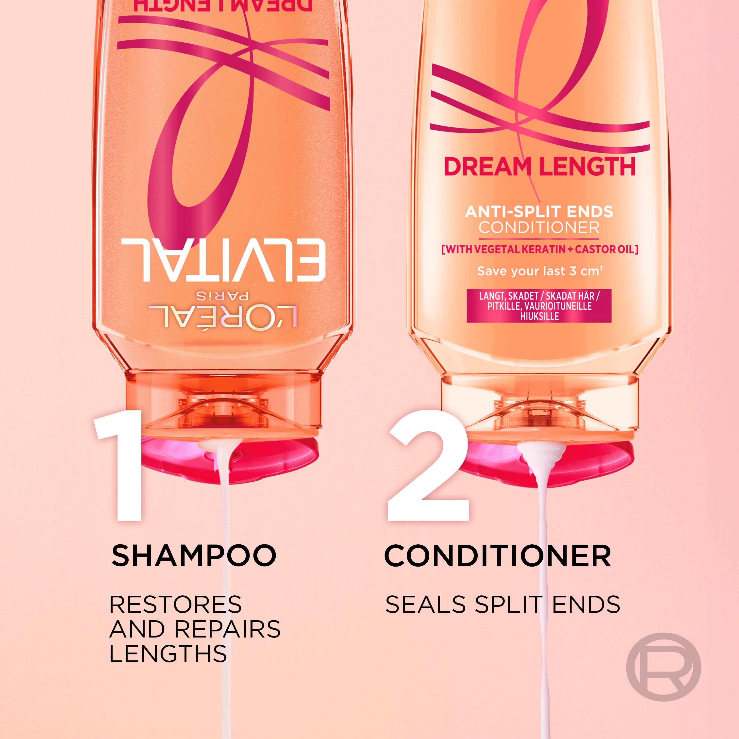 L'Oréal Paris Elvital Dream Length Conditioner 200 ml (obrázok 8)
