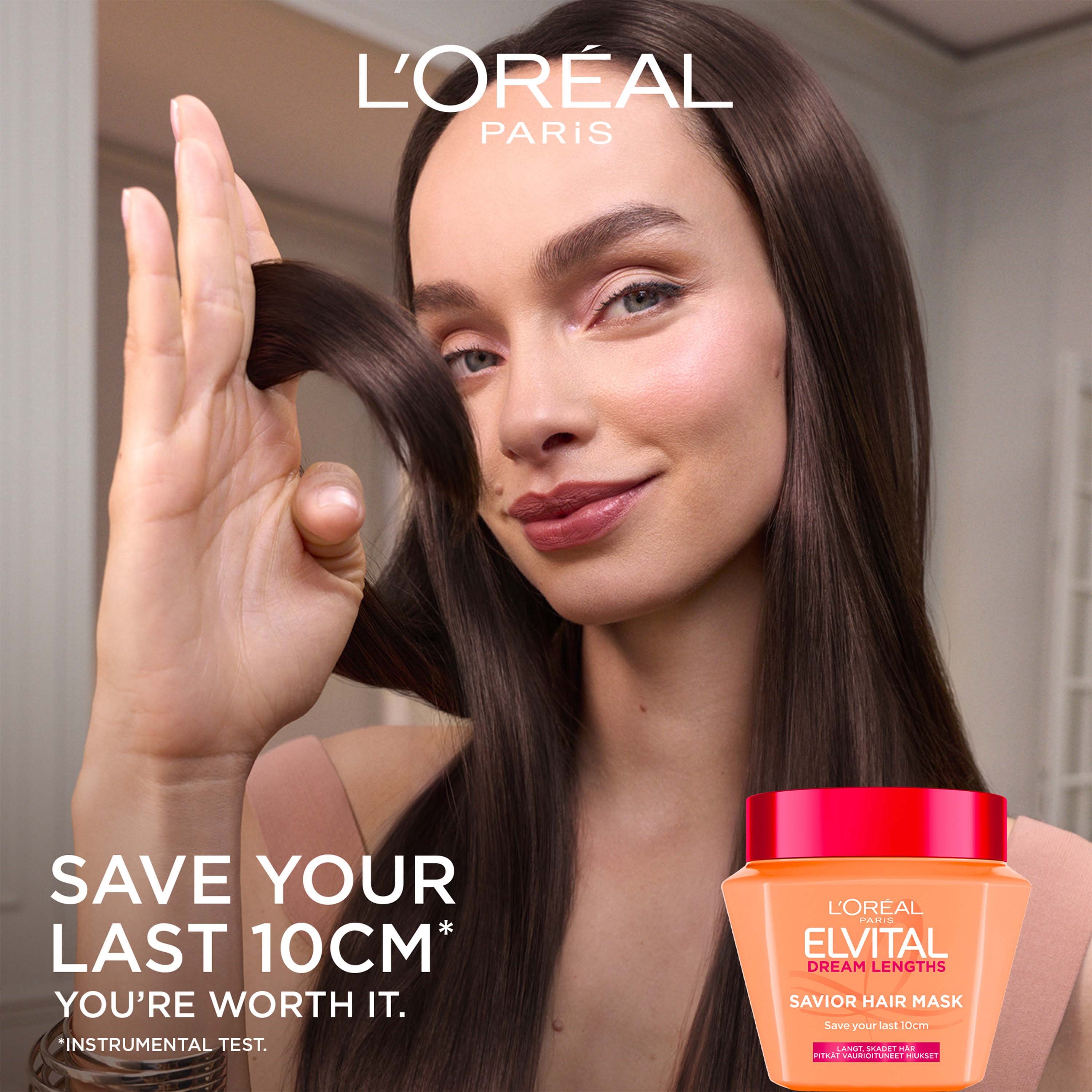 L'Oréal Paris Elvital Dream Length Hair Mask 300 ml (obrázok 4)