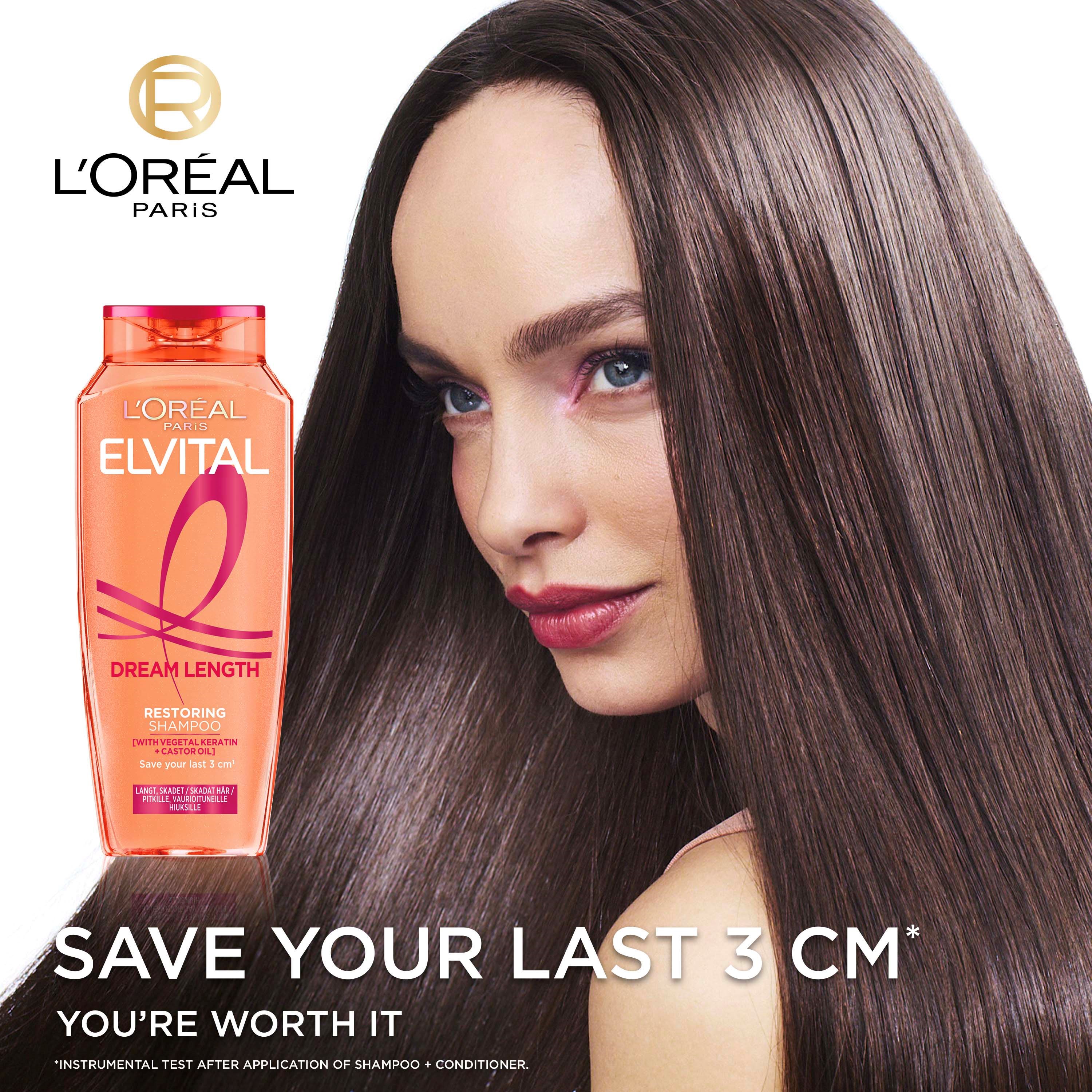 L'Oréal Paris Elvital Dream Length Shampoo 1000 ml (obrázok 3)