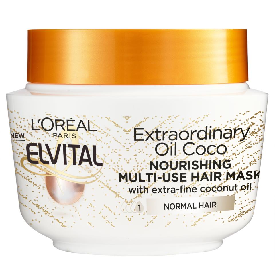 Loreal Paris Elvital Extraordinary Oil Coconut Multi-use hair Mask 300ml