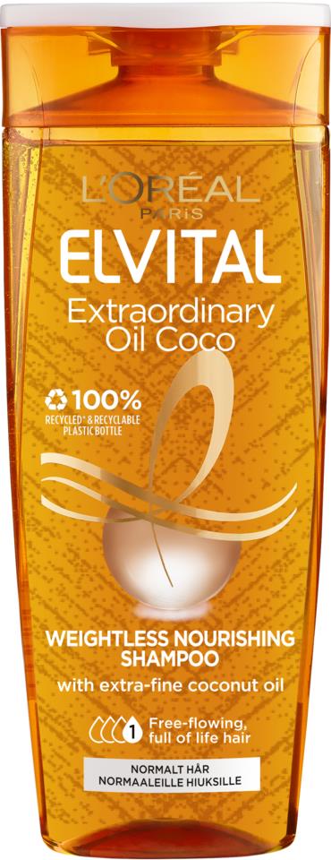 Loreal Paris Elvital Extraordinary Oil Coconut Shampoo 250ml