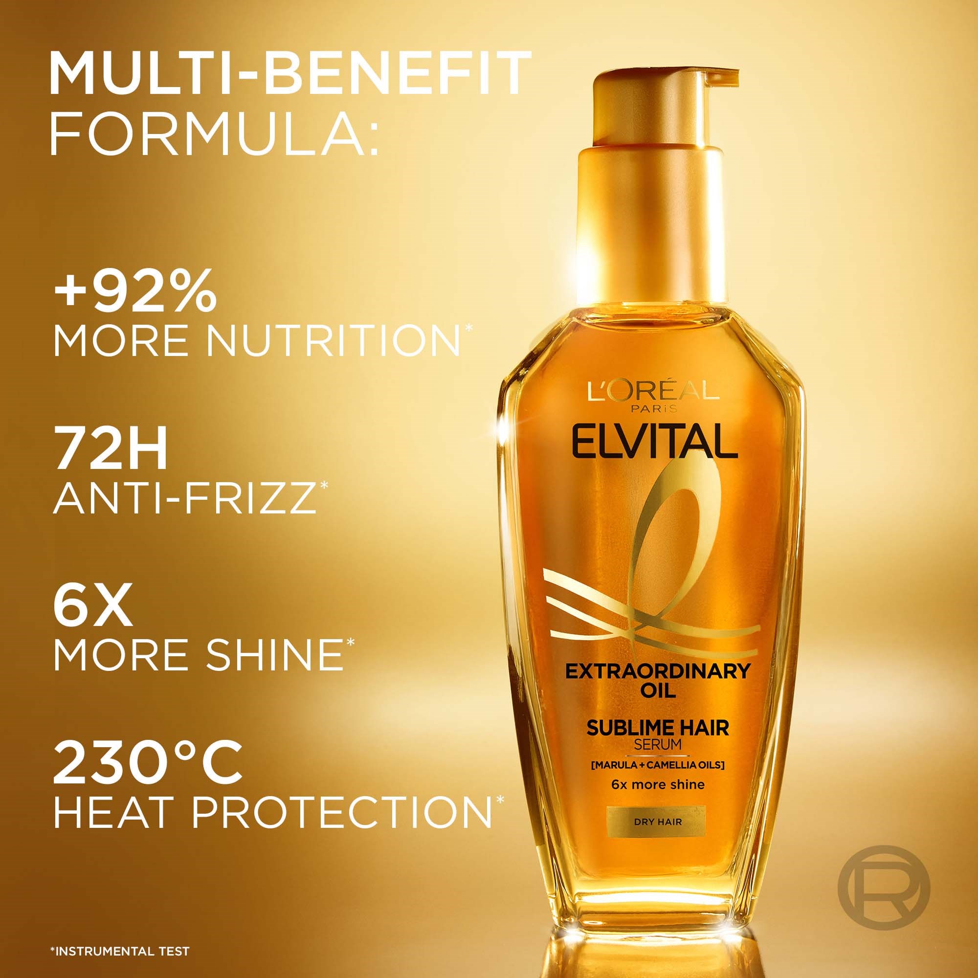 L'Oréal Paris Elvital Extraordinary Oil Leave-in for Dry Hair 100 ml (obrázok 5)
