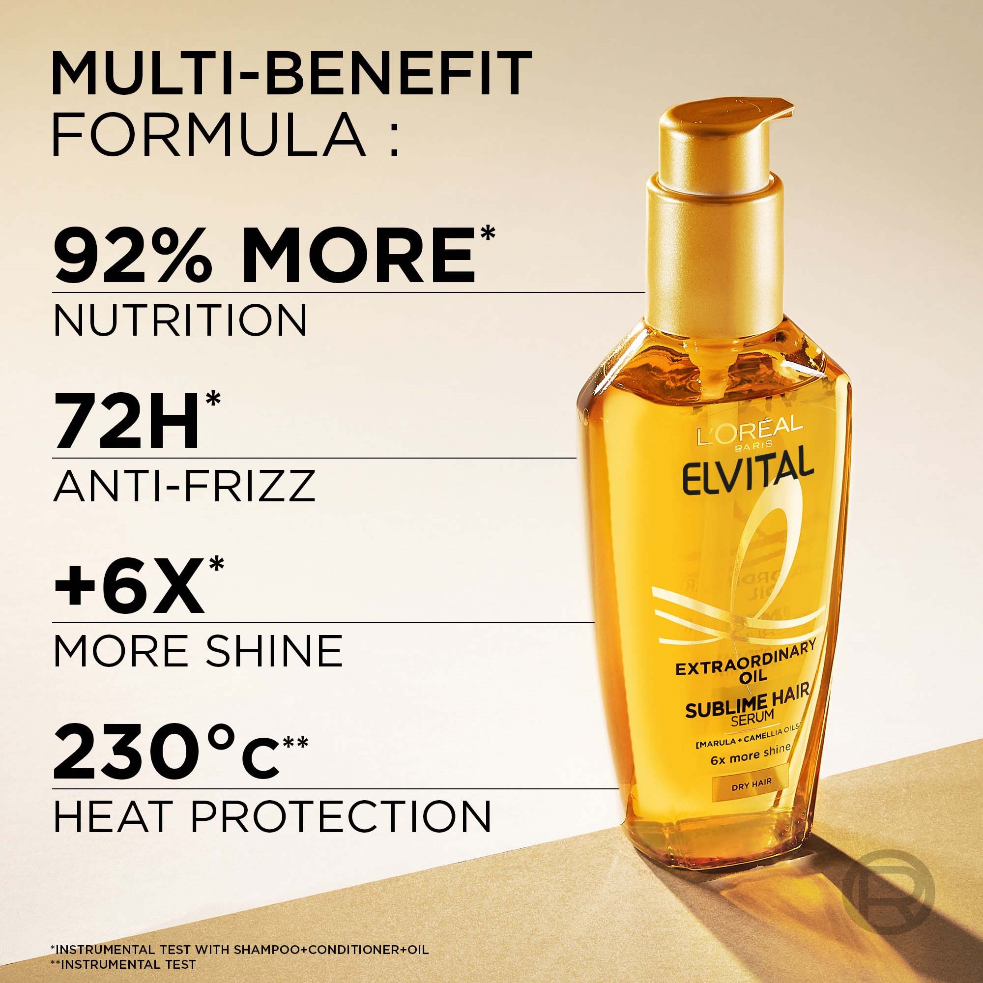 L'Oréal Paris Elvital Extraordinary Oil Hair Oil for Dry Hair 50 ml (obrázok 3)