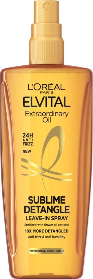 L'Oréal Paris Elvital Extraordinary Oil Sublime Detangle Leave-in Spray 200ml
