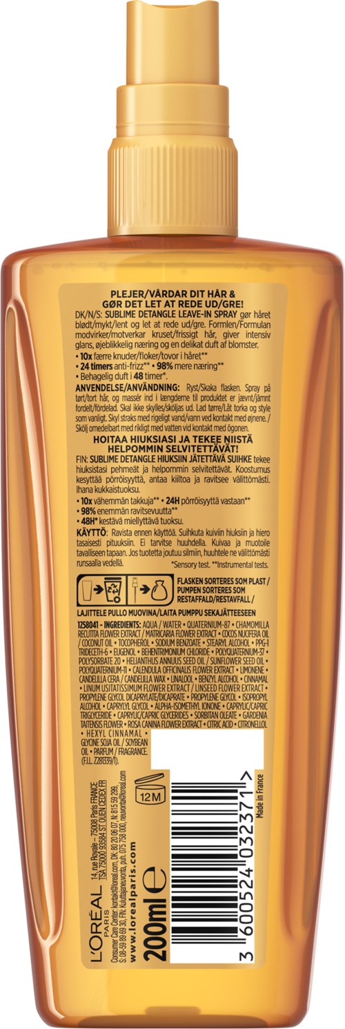 Goldfarbene Flasche mit Pumpe, beschriftet, wahrscheinlich Kosmetik- oder Hautpflegeprodukt. Enthält 200 ml.